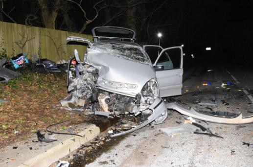 The Argus: The scene of the crash where Marcus Haynes was killed